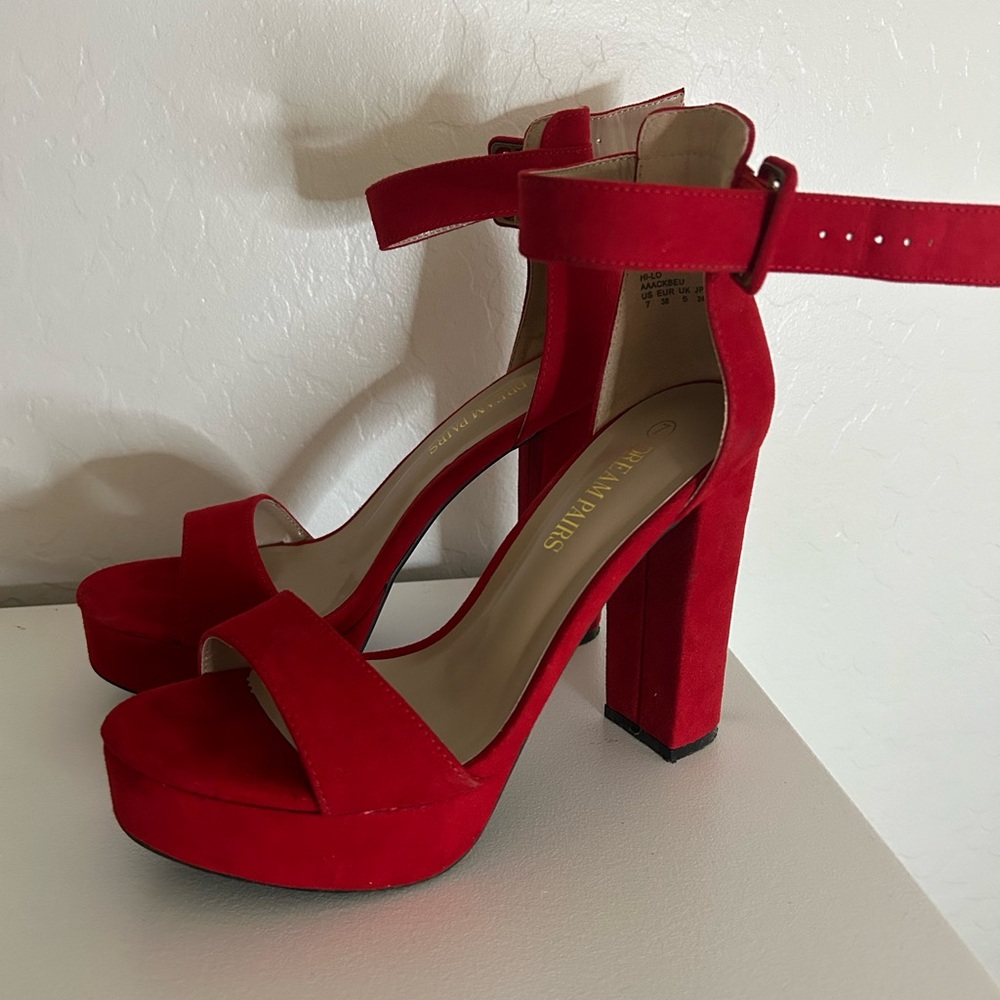 Dream Paris Red Heels